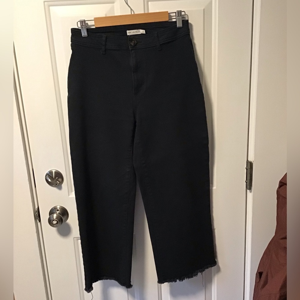 Avec Les Filles black pants